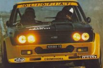 La spettacolare Fiat 131 Abarth con i colori Olio Fiat