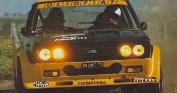 ASTI RENDE OMAGGIO ALLA 131 ABARTH La spettacolare Fiat 131 Abarth con i colori Olio Fiat