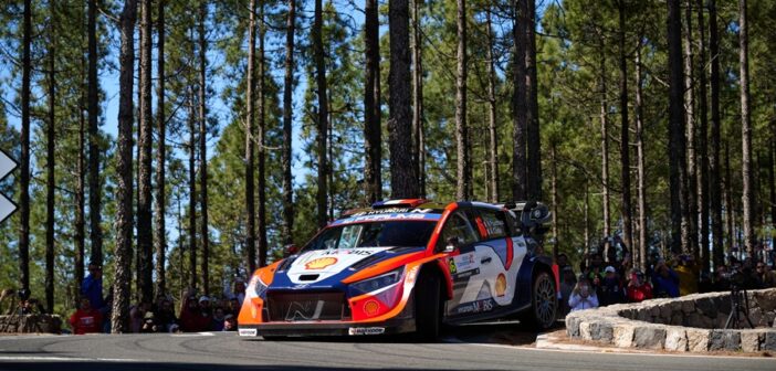 Fourmaux la prima delle Hyundai al traguardo di Las Palmas