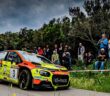 La Citroen C3 Rally2 di Nucita vola nel finale dell'Elba