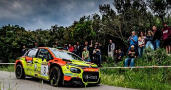 La Citroen C3 Rally2 di Nucita vola nel finale dell'Elba