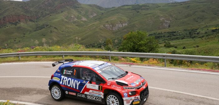 La Citroen C3 Rally2 di Crugnola si conferma la regina della Targa Florio
