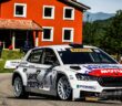 La Fabia RS di Avbelj in azione