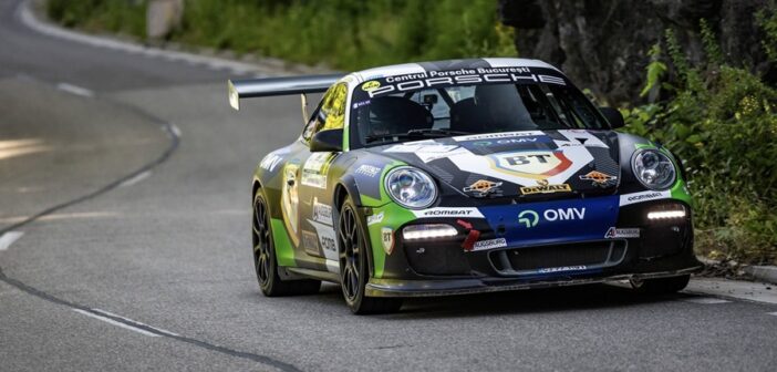 La Porsche 997 gt3 di Tempestini sulle strade di casa
