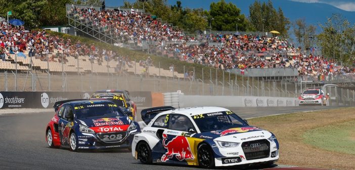 l'Audi S1 regina di Barcellona con Ekstrom
