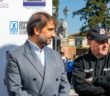 Miki Biasion e Geronimo La Russa alla partenza del rally del Ciocco