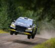 Lappi e la sua Fabia RS al Kitee saltano sul campionato