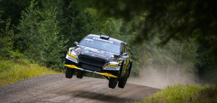 Lappi e la sua Fabia RS al Kitee saltano sul campionato
