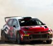 La Toyota Corolla RC2 in azione negli USA sulla quale siederà Tanak