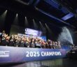 La festa della Toyota per il costruttori vinto al Central European Rally