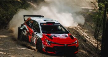 La Corolla RC2 della Toyota USA nelle mani di Tanak