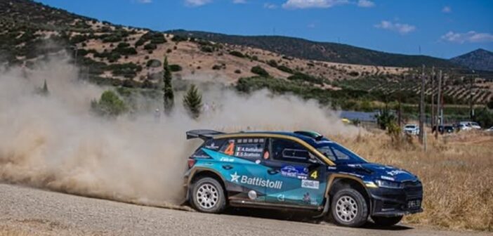 La Fabia RS di Battistolli in azione