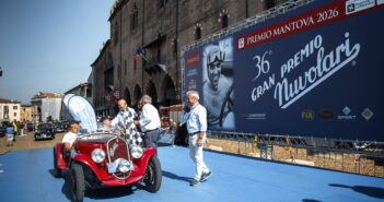 Il podio del gran premio Nuvolari
