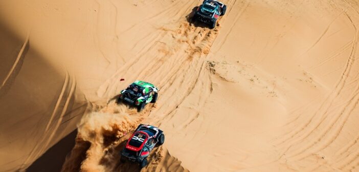 Le dune Saudite si apprestano a lasciare la Dakar