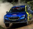 La Subaru di Martell vola sulle speciali del Michigan