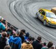 La Clio di Ivan in azione sulle speciali del titano