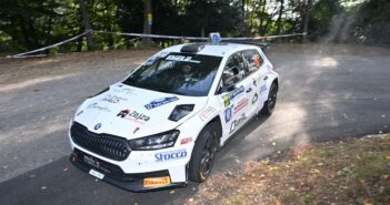 La Fabia di Varetto in azione sulle speciali del ponente ligure