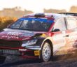 La Fabia RS Rally2 di Sesks vola sulle strade di Fafe