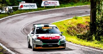 La Fabia RS di Avbelj lanciata verso il successo al Colline Metallifere